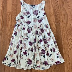 American Eagle flowered slip dress